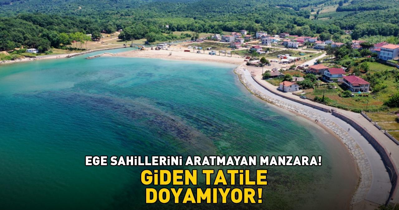 Bodrum ve Çeşme out, Kandıra in! Ege sahillerini aratmayan manzara: 'Giden tatil yapmaya doyamıyor'