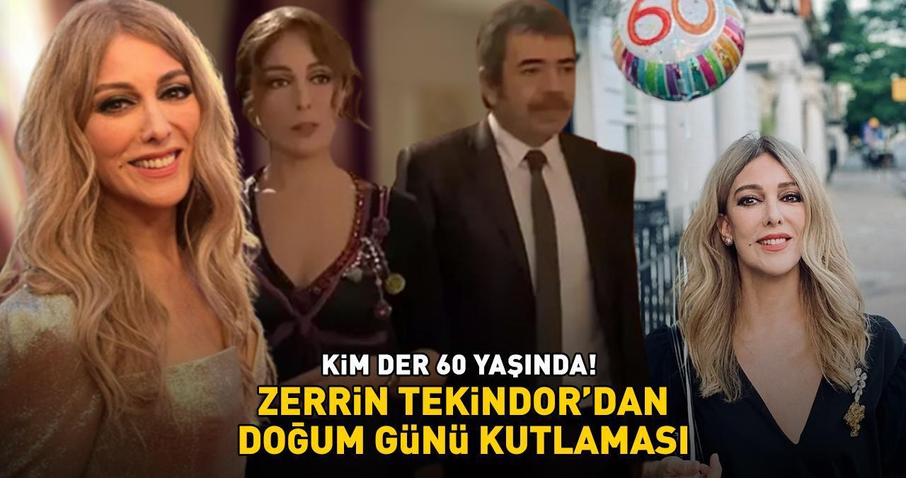 KİM DER 60 YAŞINDA! Aşk-ı Memnu dizisinin Matmazel'iydi! Zerrin Tekindor'dan doğum günü kutlaması