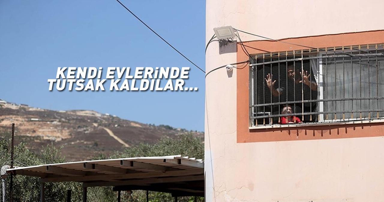 Yerleşimci terörü Filistinlileri sardı! Kendi evlerinde tutsak kaldılar...