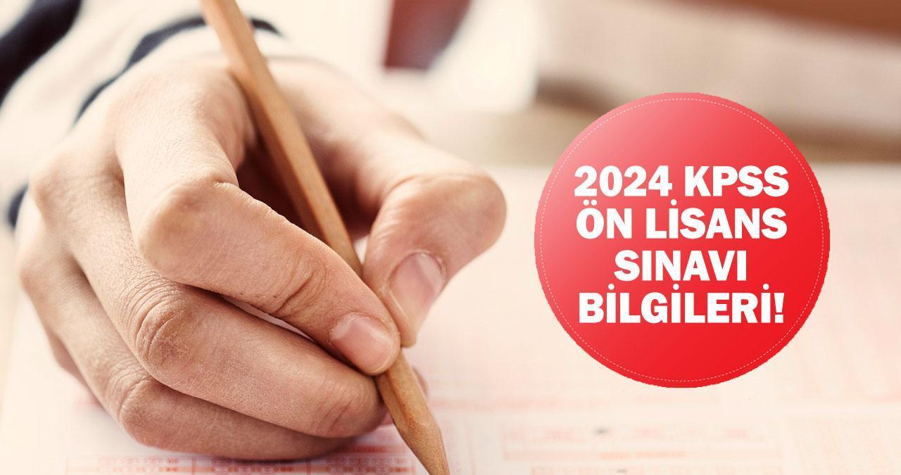 KPSS ön lisans sınavı 2024 ne zaman, kaçta başlıyor, kaçta bitiyor? KPSS ön lisans sınavı süresi bilgileri!