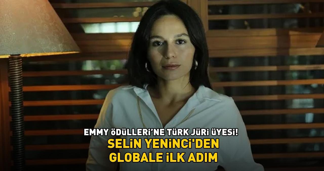 'Televizyonun Oscar'ları olarak nitelendirilen Emmy Ödülleri'nde bir ilk! Selin Yeninci jüri koltuğunda