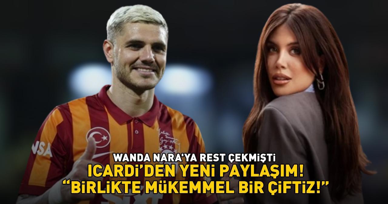 Wanda Nara'ya rest çekmişti! Galatasaray'ın yıldızı Icardi milyonluk aracıyla sosyal medyayı salladı: 'Birlikte mükemmel bir çiftiz'