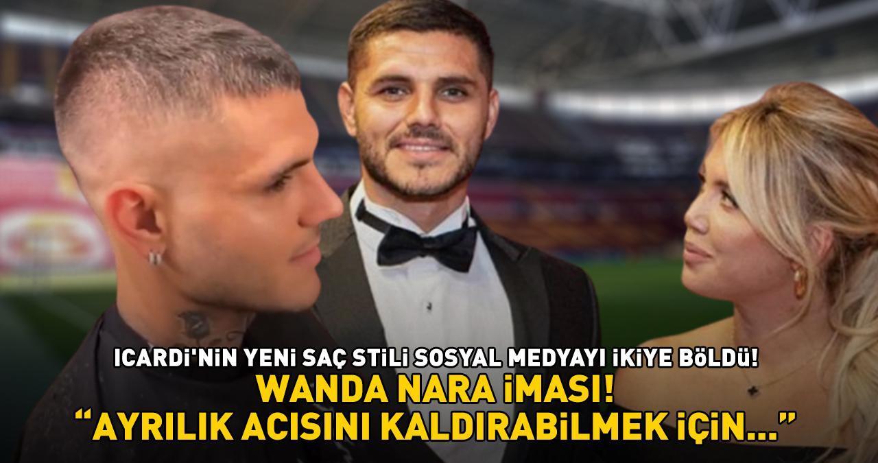 Galatasaray-Young Boys maçı öncesi Icardi'den yeni stil! Sosyal medyada Wanda Nara iması: 'Ayrılık acısını kaldırabilmek için...'