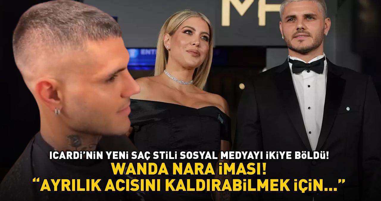 Galatasaray-Young Boys maçı öncesi Icardi'den yeni imaj! Instagram'da 'Wanda Nara' iması: 'Ayrılık acısını kaldırabilmek için...'