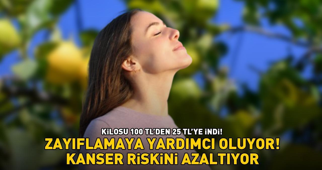 KİLOSU 100 TL'DEN 25 TL'YE İNDİ! Faydaları saymakla bitmiyor! 'Zayıflamaya yardımcı oluyor, kanser riskini azaltıyor!'