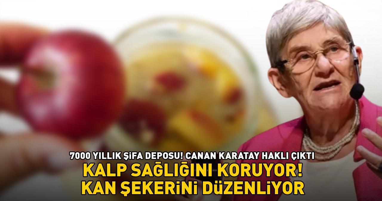 CANAN KARATAY HAKLI ÇIKTI! 7000 yıllık şifa deposu! 'Kalp sağlığını koruyor, kan şekerini düzenleyip sindirim sistemini destekliyor'