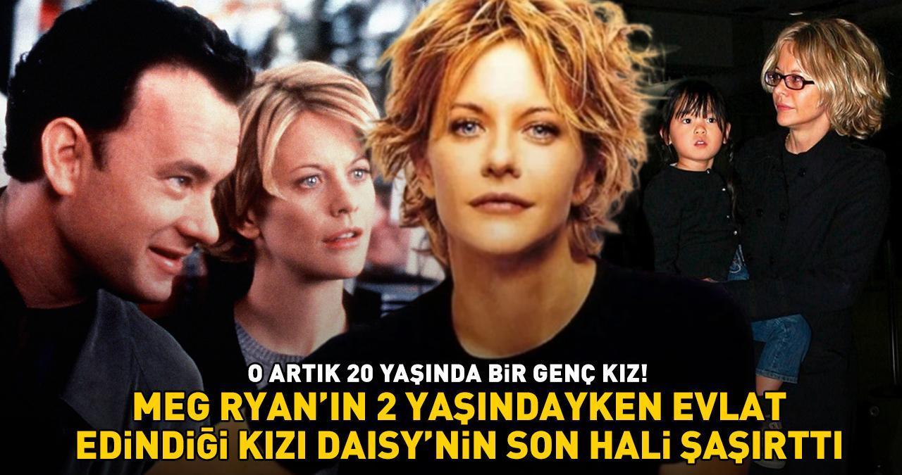 Hollywood yıldızı Meg Ryan'ın 2 yaşındayken evlat edindiği kızı Daisy'nin son hali şaşırttı! O artık 20 yaşında bir genç kız