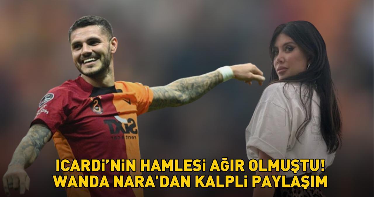 ADANA DEMİRSPOR - GALATASARAY MAÇI ÖNCESİ GÜNDEM OLDU! Icardi'den ayrılan Wanda Nara'dan kalpli paylaşım