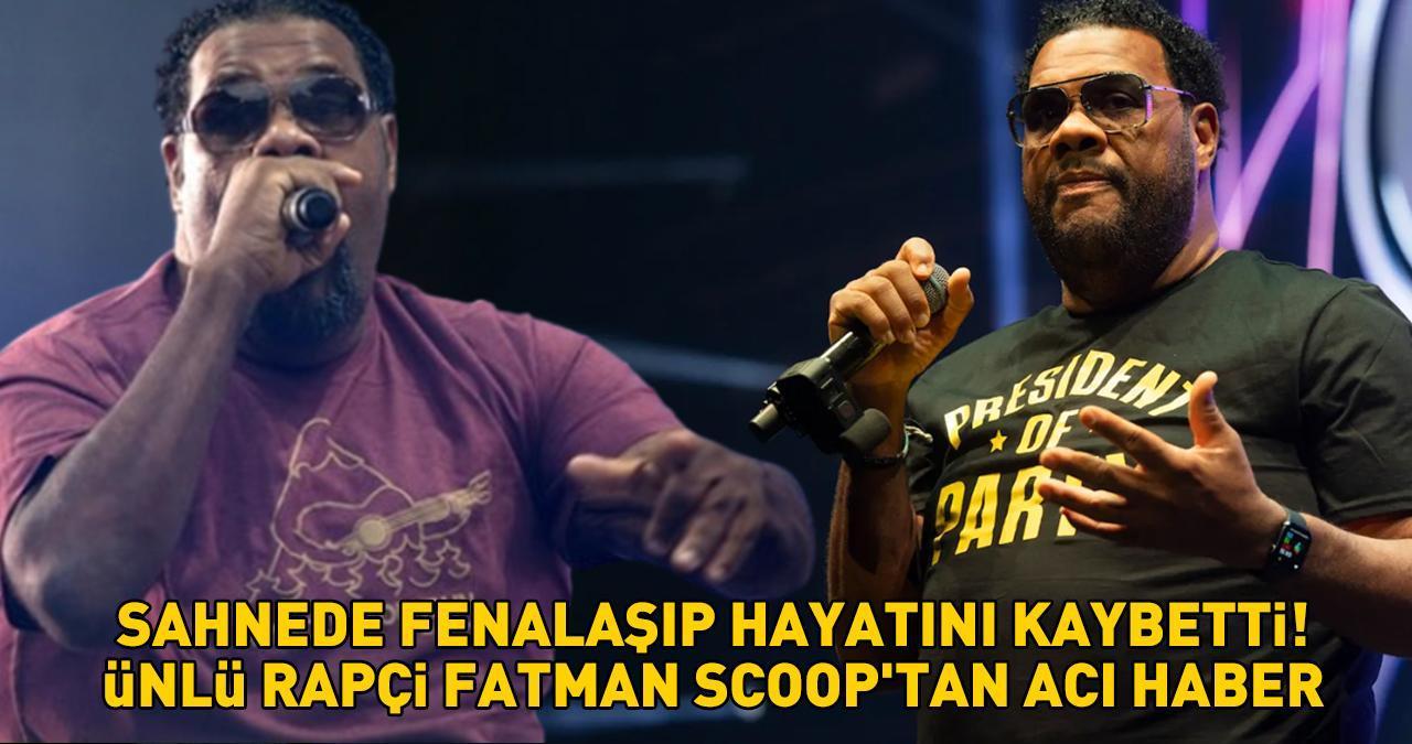 DÜNYACA ÜNLÜ RAPÇİDEN ACI HABER! Sahnede fenalaşıp yere yığılan Fatman Scoop hayatını kaybetti