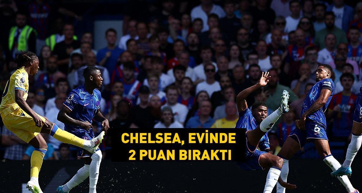 Chelsea, Crystal Palace’a takıldı! Yusuf Dikeç sevinci...