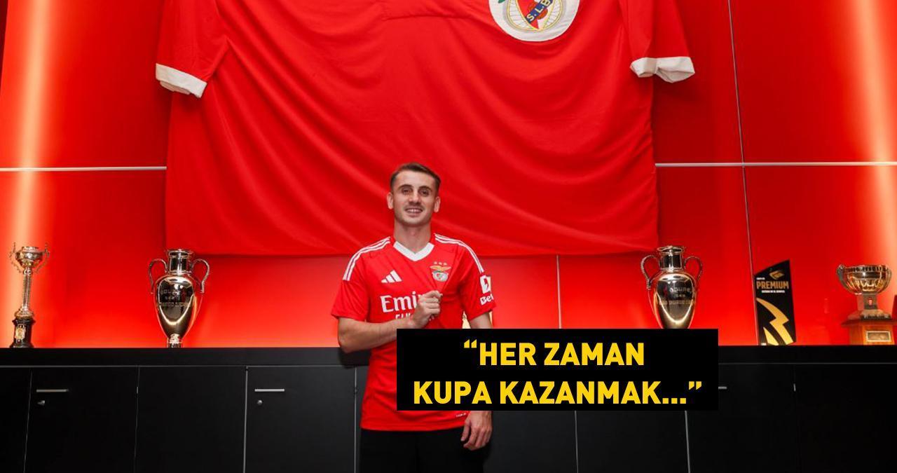 Kerem Aktürkoğlu’ndan ilk açıklama geldi! Benfica…