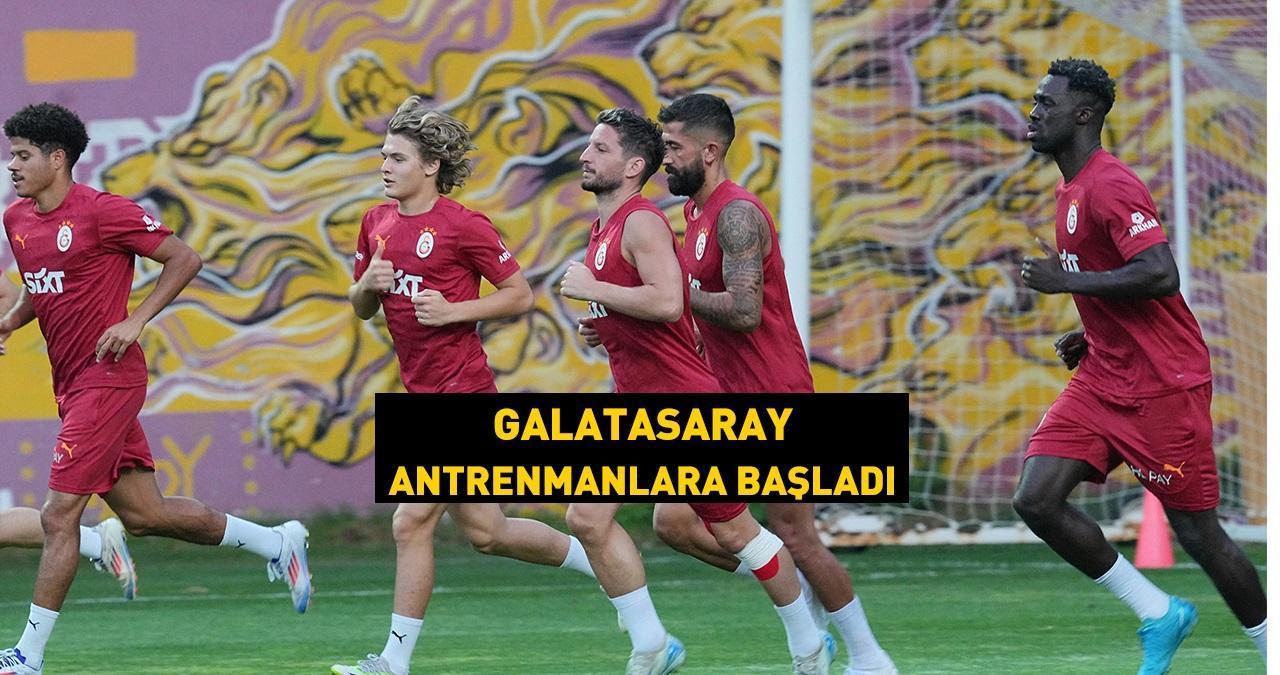 Galatasaray’da izin sona erdi, hazırlıklar başladı