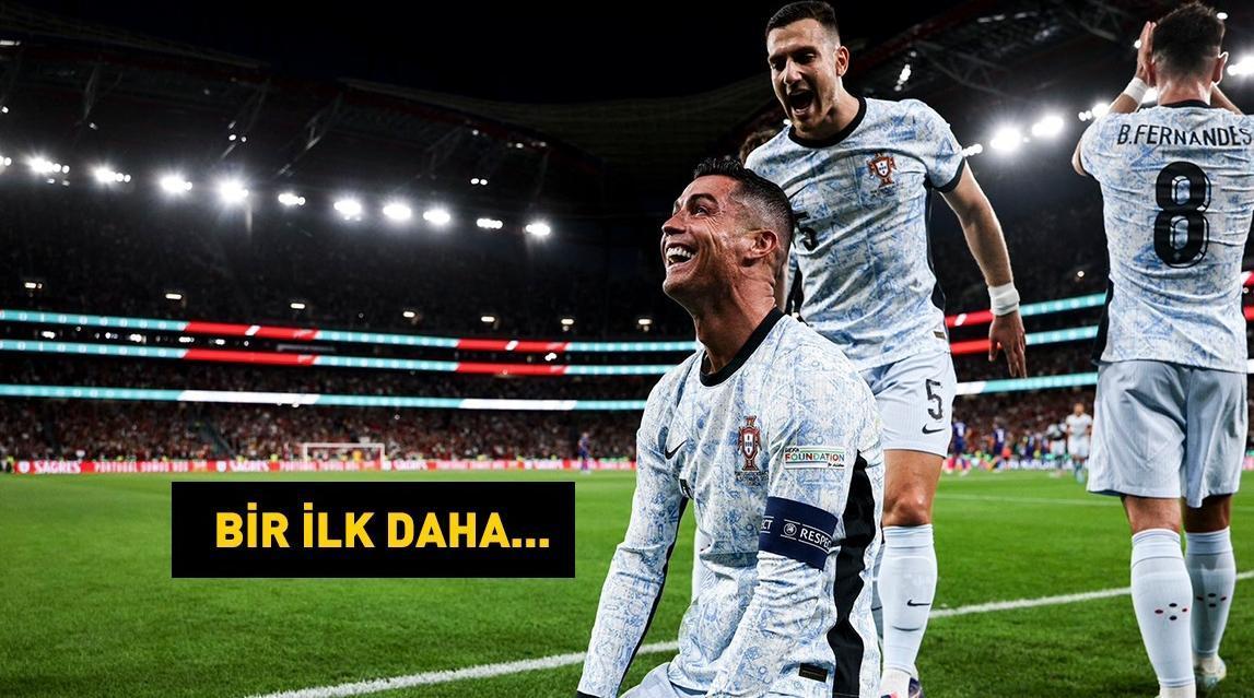 Cristiano Ronaldo’dan tarihi gol! Bir rekor daha kırdı