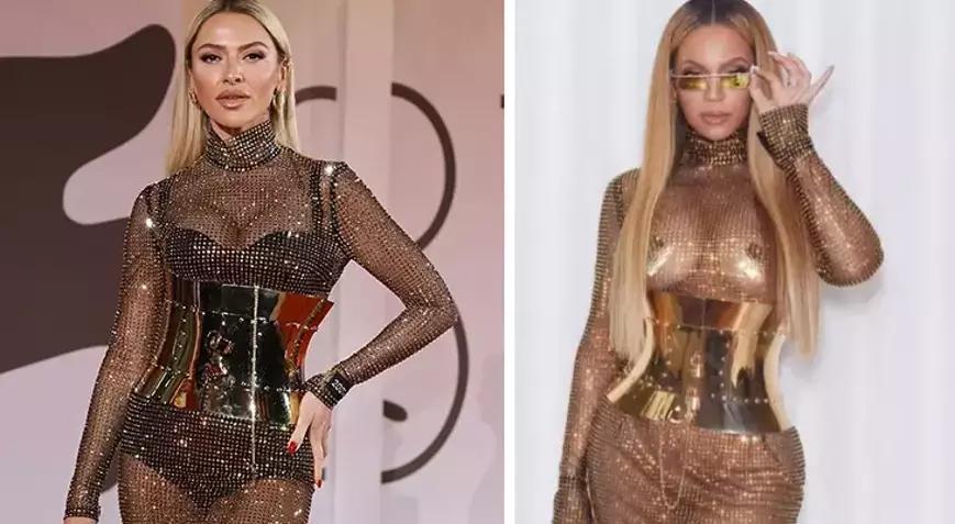 Hadise'nin elbisesi Venedik Film Festivali'ne damga vurdu! Şıklığının bedeli dudak uçuklattı