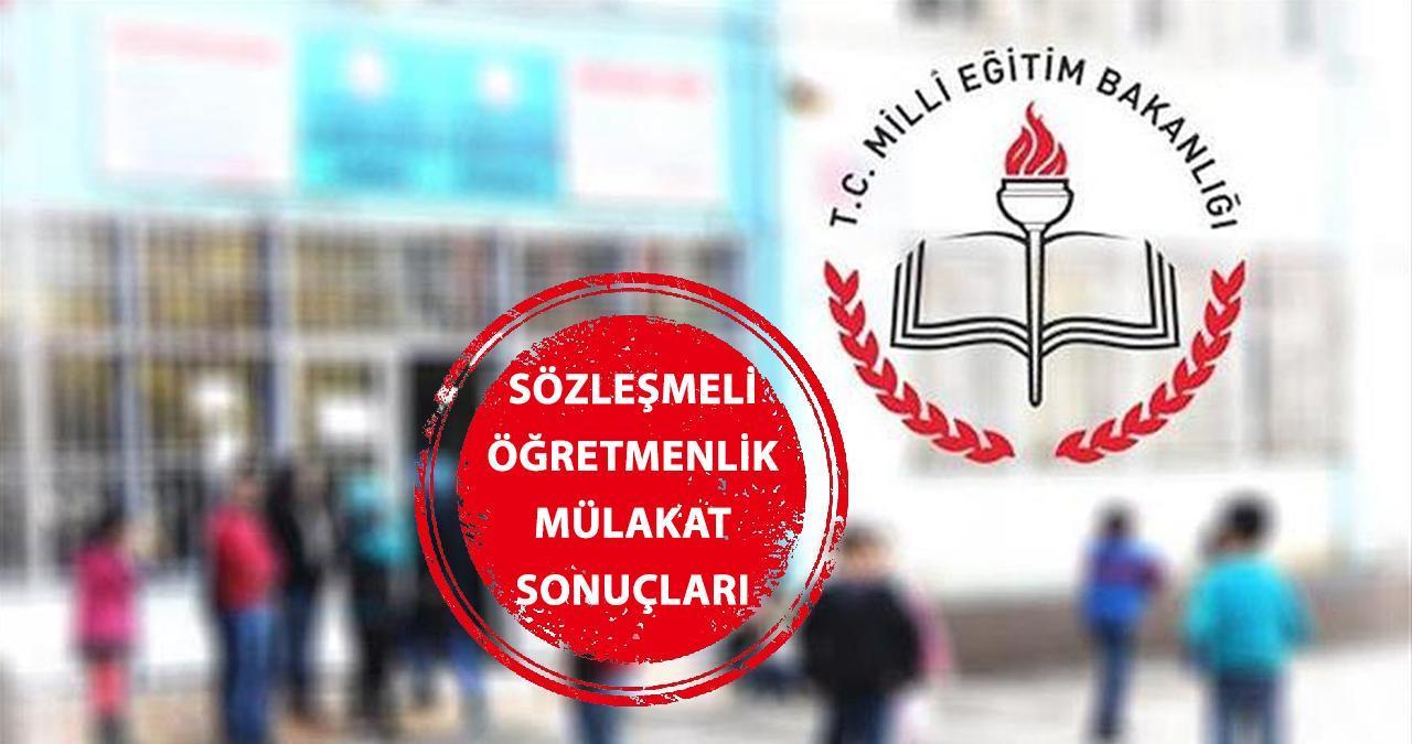 SÖZLEŞMELİ ÖĞRETMENLİK MÜLAKAT SONUÇLARI 2024 | Sonuçlar ne zaman açıklanacak? Gözler MEB'de!