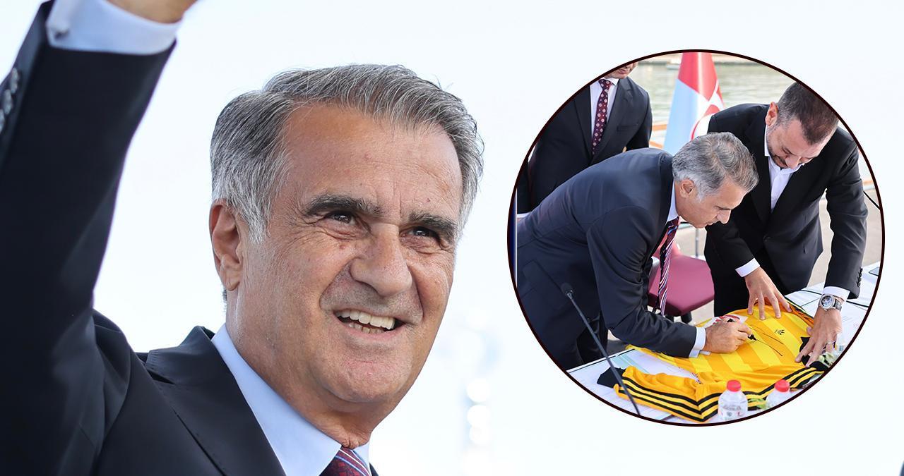 Trabzonspor'da Şenol Güneş için imza töreni düzenlendi! Güneş başarı sözü verdi...