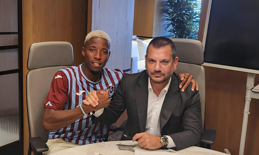 Simon Banza, 1 yıllığına Trabzonspor'da! İşte forma numarası...