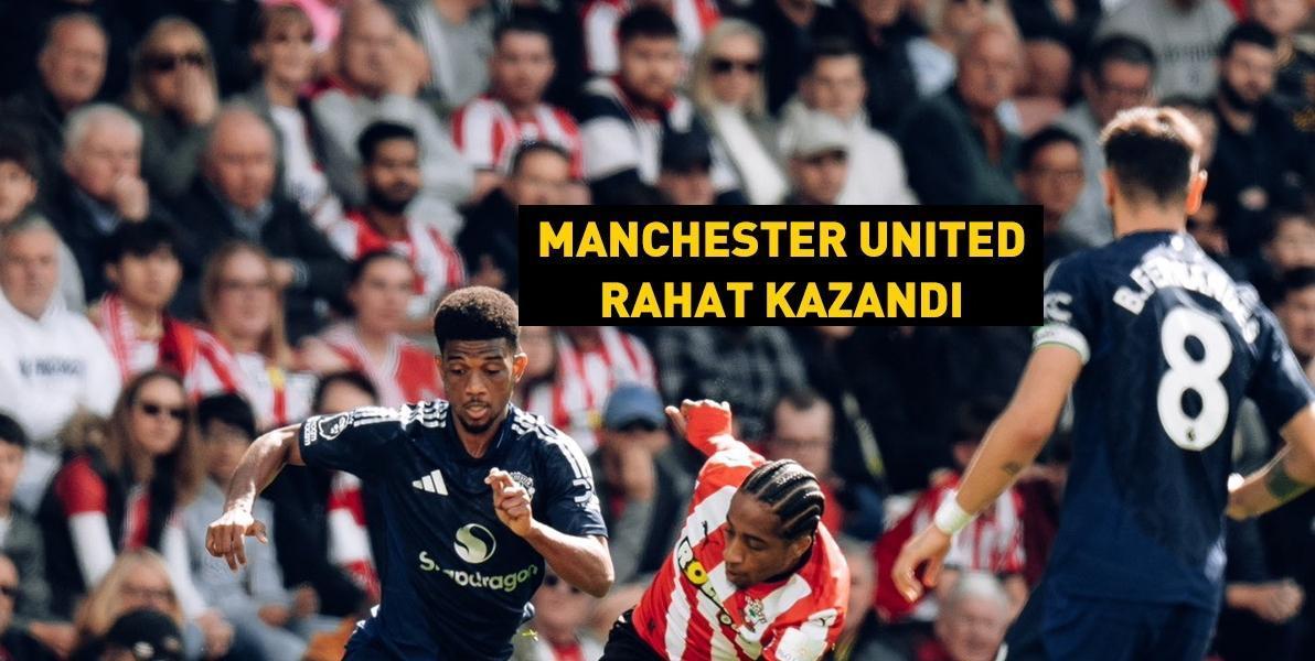 Manchester United, galibiyet hasretine son verdi