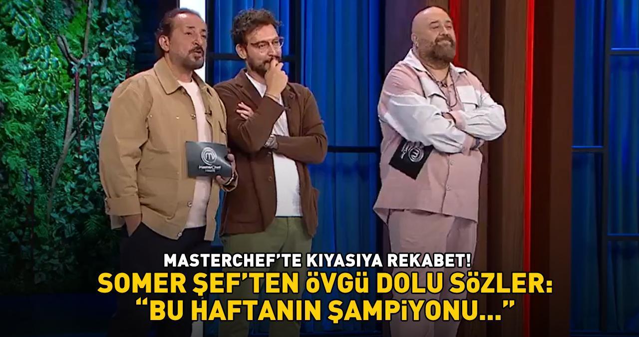 MasterChef'te 7. eleme adayı belli oluyor! Somer Şef'ten övgü dolu sözler:  'Bu haftanın şampiyonu...'