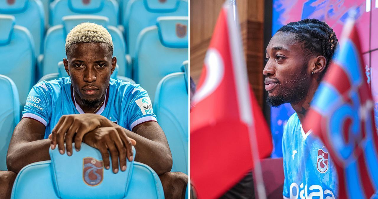 Trabzonspor'da Simon Banza ve Muhammed Cham sahneye çıkıyor! Taraftarlar heyecanlı...