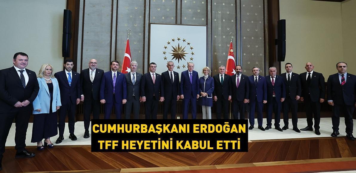 Cumhurbaşkanı Erdoğan, İbrahim Hacıosmanoğlu’nu kabul etti