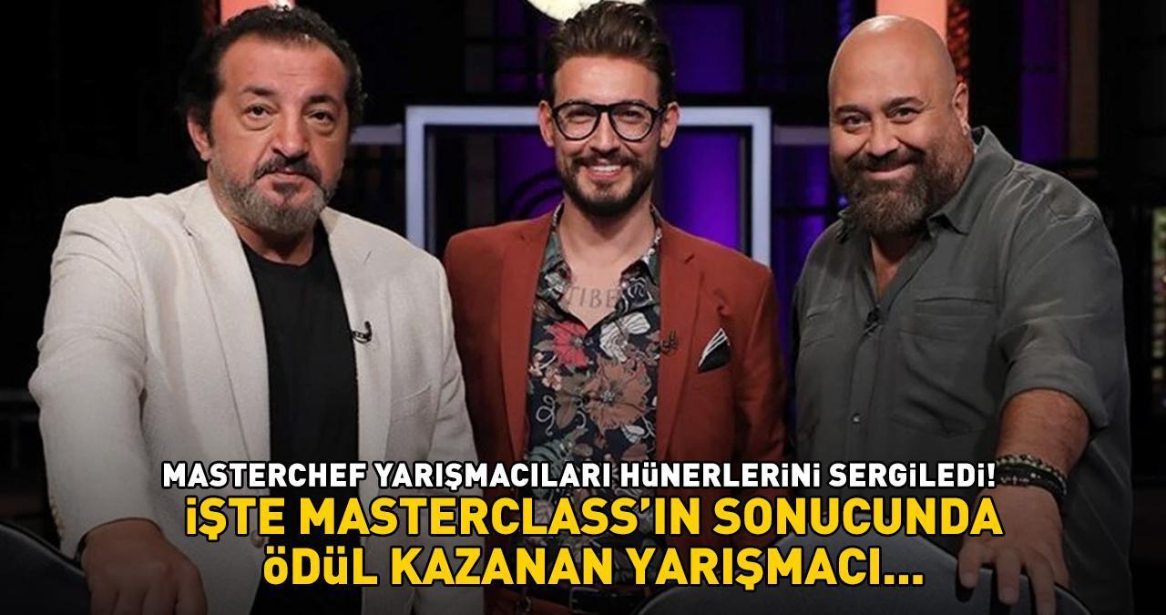 ÖDÜLÜN SAHİBİ OLDU! MasterChef'te MasterClass'ı bakın kim kazandı...