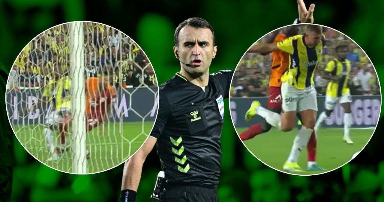 Fenerbahçe - Galatasaray maçındaki tartışmalı pozisyonlar değerlendirildi! Eski hakemlerin yorumu ne? Penaltı kararı doğru mu?