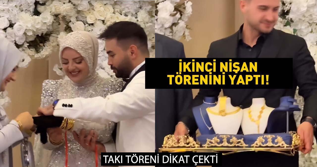 Kadir Ezildi ikinci nişanı yaptı! Kayınvalidenin taktığı altınlar şaşırttı!