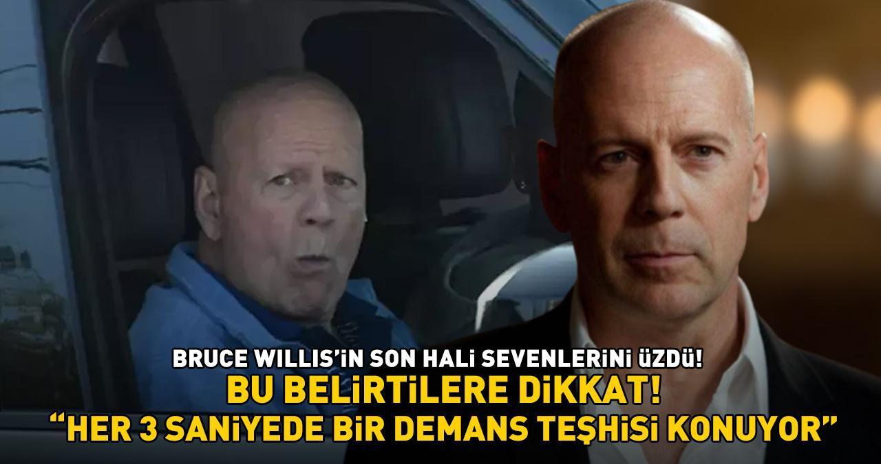 Altıncı His'in yıldızı Bruce Willis'in son hali sevenlerini yıktı! Her 3 saniyede bir demans teşhisi konuyor, bu belirtilere dikkat!