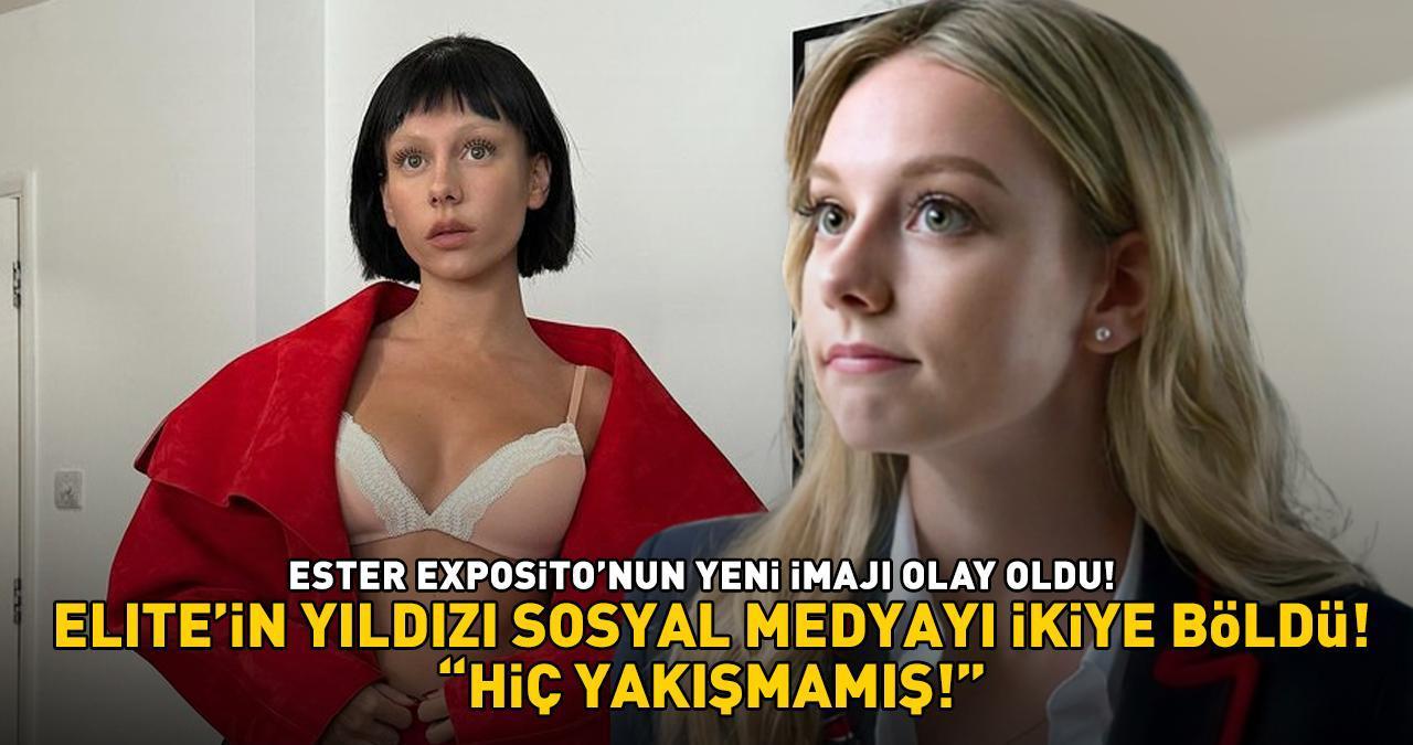 Elite'in yıldızı Ester Exposito'nun yeni imajı olay oldu! 'HİÇ YAKIŞMAMIŞ'