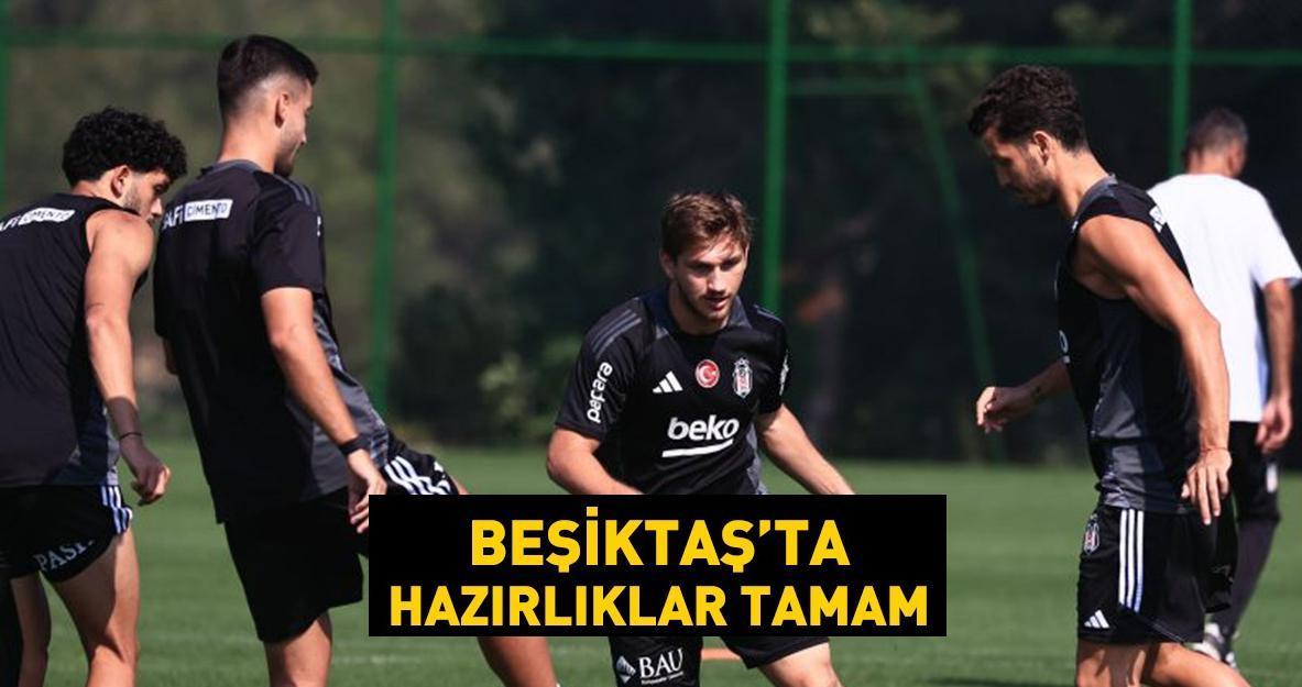 Beşiktaş, Kayserispor maçına hazır