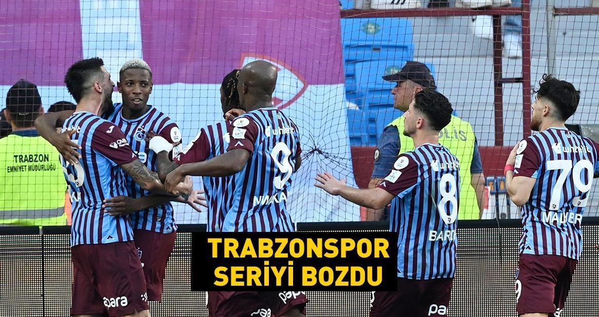 Trabzonspor, siftahı yaptı