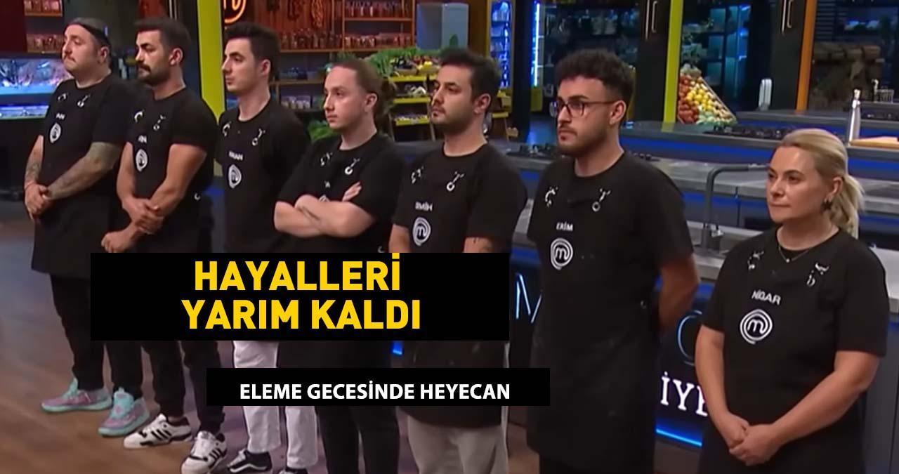 SON DAKİKA: MASTERCHEF KİM ELENDİ? Bu akşam Masterchef'te kim gitti? 29 Eylül Masterchef Türkiye elenen isim kim?