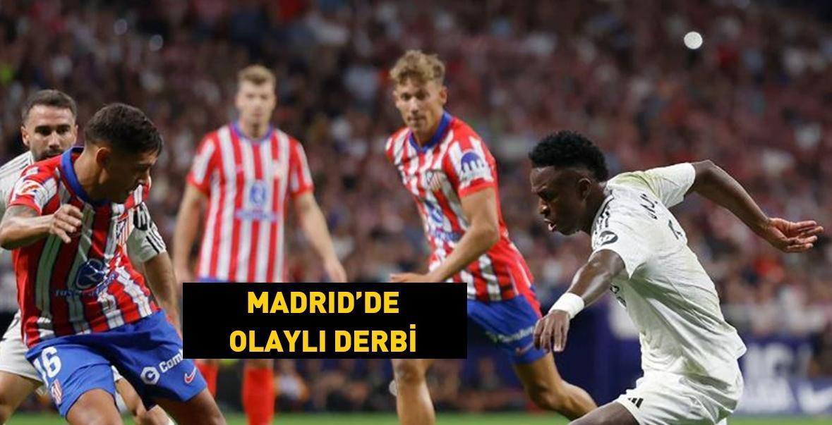 Madrid derbisinde her şey var, kazanan yok