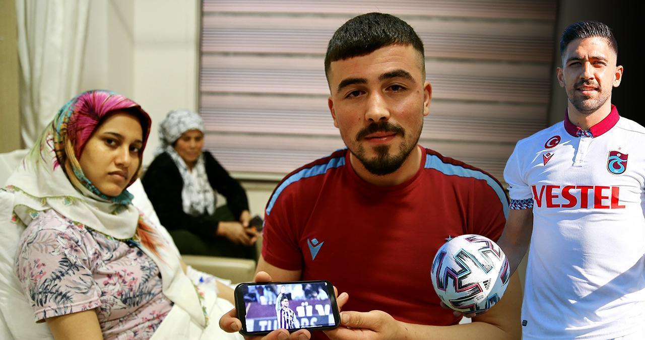 Trabzonspor taraftarı bir baba, oğlunun adını 'Bakasetas' koydu!