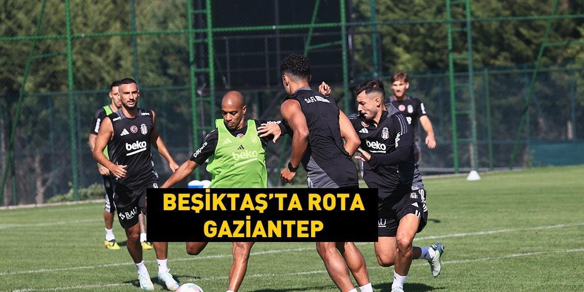 Beşiktaş, gözünü Gaziantep FK maçına çevirdi