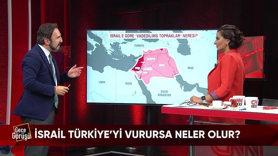 İsrail'in hedefinde Türkiye mi var? İsrail Türkiye'yi vurursa neler olur? İsrail İran'da nereleri vuracak? Gece Görüşü'nde konuşuldu