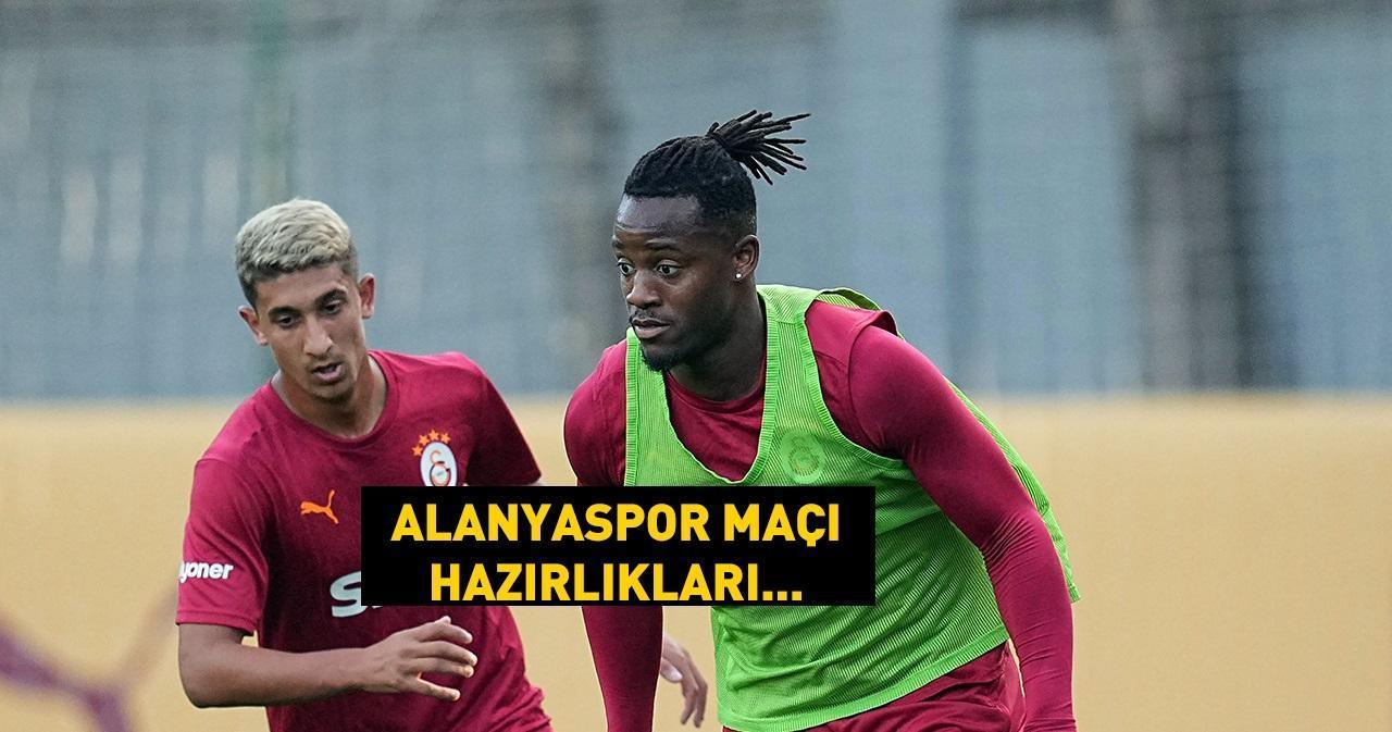 Galatasaray’da Alanyaspor mesaisi başladı