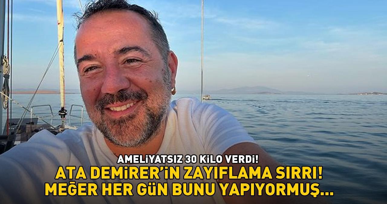 Avrupa Yakası'nın Volkan'ı Ata Demirer'in zayıflama sırrı! Ameliyatsız 30 kilo verdi, meğer her gün bunu yapıyormuş!