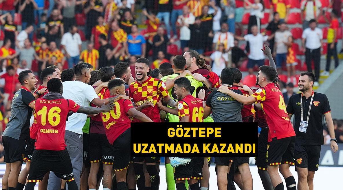 Göztepe, yıldız golcüsüyle kazandı