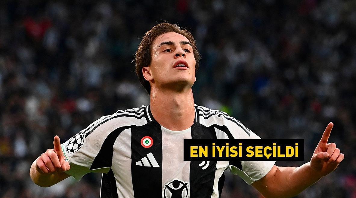 Juventus’ta ayın oyuncusu Kenan Yıldız