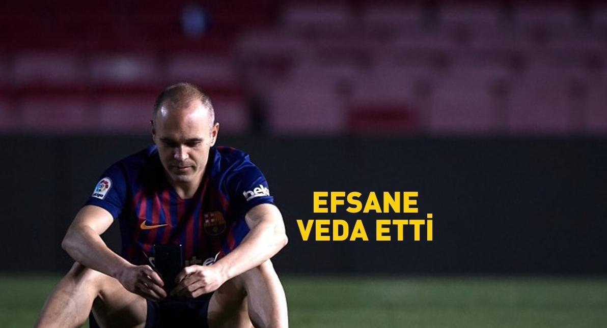 Andres Iniesta, futbolu bıraktı