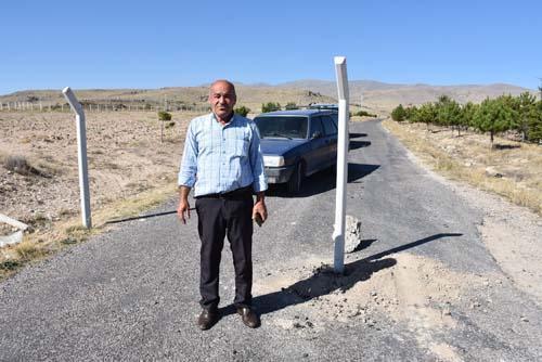 Niğde'de bir garip olay! 'Arsa benim' dedi, köy yolunu kapattı