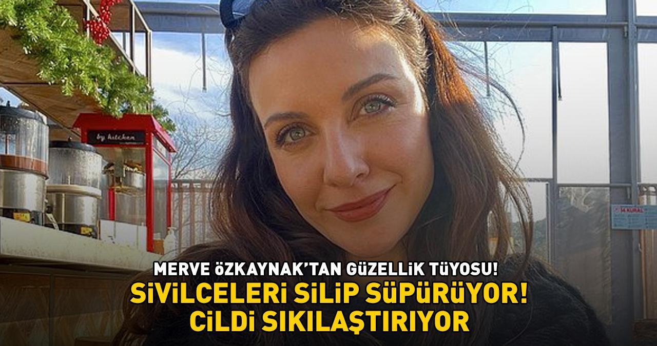 YouTube fenomeni Merve Özkaynak'ın güzellik sırrı! Siyah nokta ve sivilceleri silip süpürüyor, cildi sıkılaştırıyor