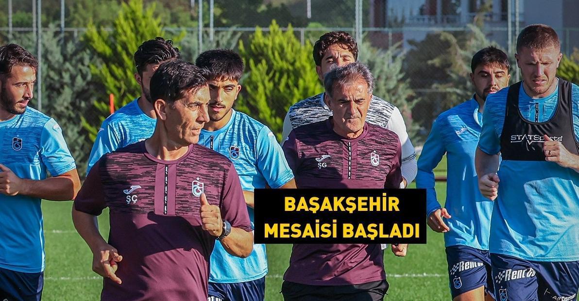 Trabzonspor’da Başakşehir maçı hazırlıkları başladı