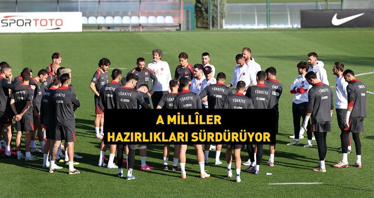 A Millî Takım’da Karadağ hazırlıkları sürüyor