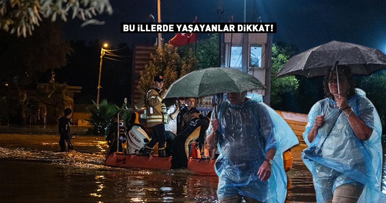 Bu illerde yaşayanlar dikkat! Meteoroloji tek tek uyardı: Kuvvetli gelecek