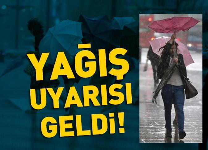 SON DAKİKA HABERİ || Meteoroloji BÖLGE BÖLGE, İL İL uyardı! Bu şehirlerde yağışlara dikkat!