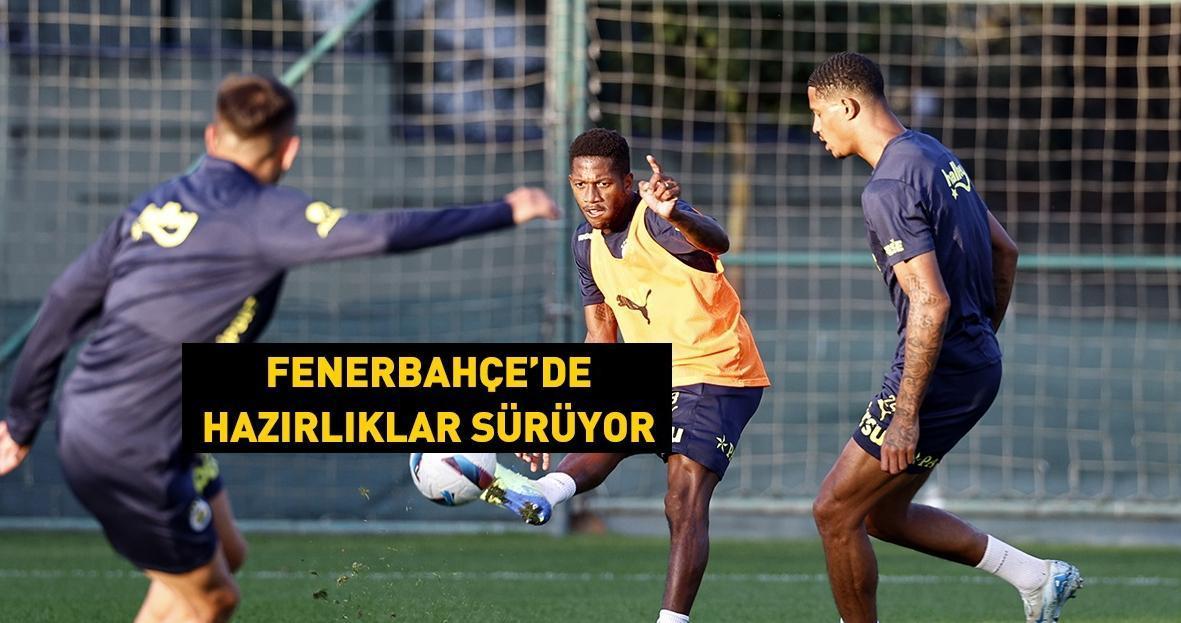 Fenerbahçe’de Samsunspor maçı hazırlıkları hız kesmiyor