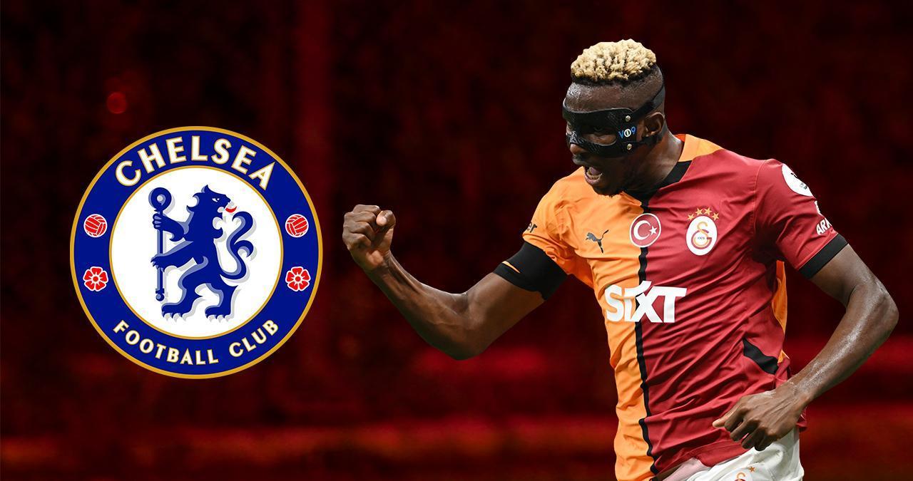 İNGİLİZLER DUYURDU | Galatasaray'a Chelsea müjdesi! Victor Osimhen'den sevindirici haber...